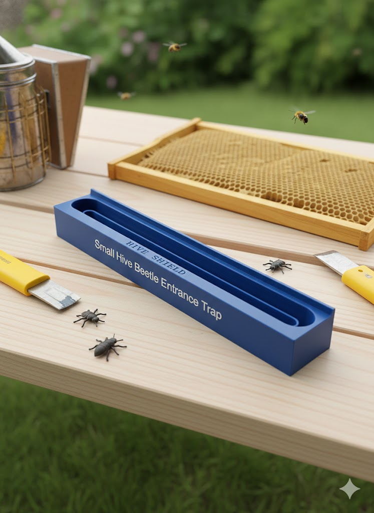 Hive Shield - Small Hive Beetle Entrance Trap